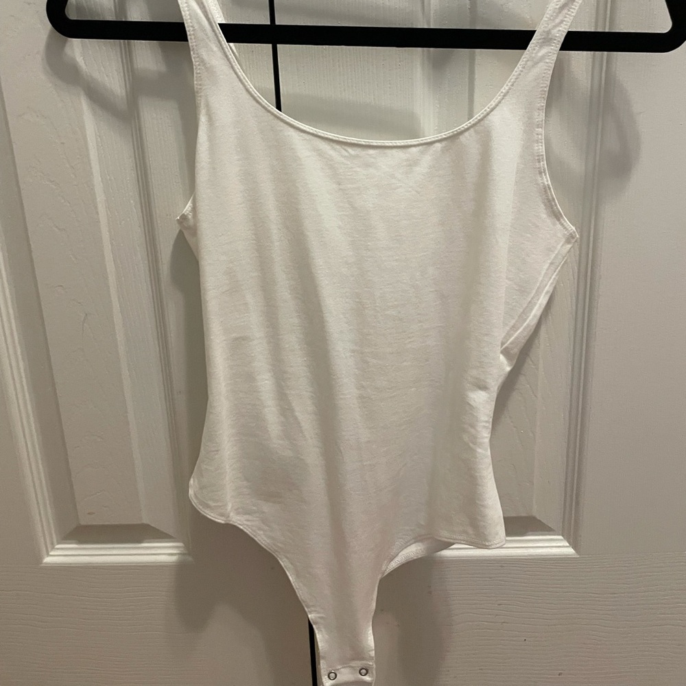 Small Garage white bodysuit NEVER WORN